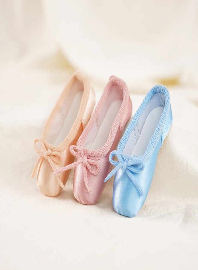 BIBABLYKE Mini Ballet Shoes Keychain Pointe Shoes Keyrings Handmade Pointe Shoe Charm Bag Penddant Gift for Dance Lovers - Image 4